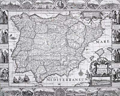 Mapa de España de Spanish School